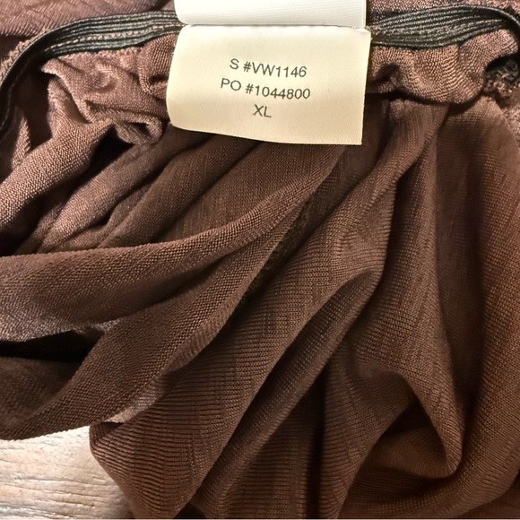 Vuori Westerlies Brown Ruched Tank XL - Picture 6 of 7